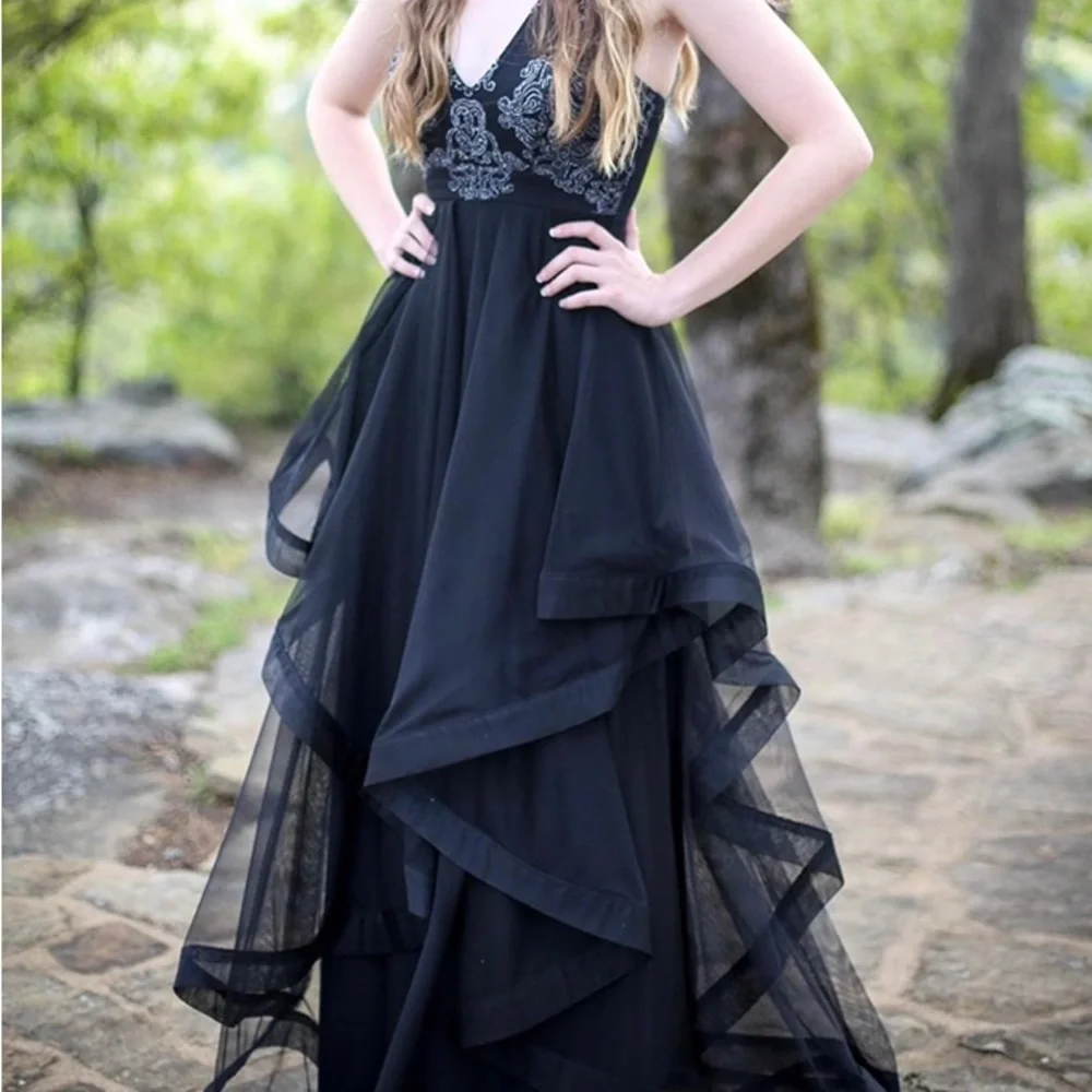 Black Formal Gown - Picture 1 of 8